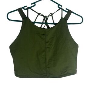 Free People Movement Free Throw Crop Strappy Sports Bra Large